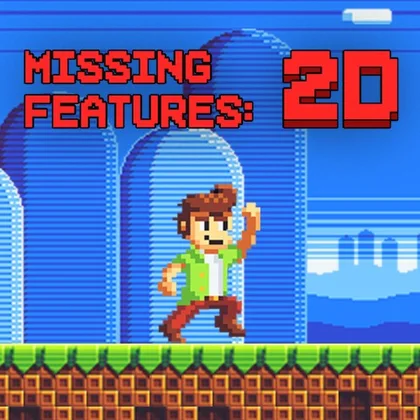 Missing Features: 2D cover art