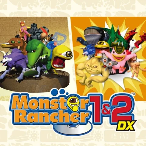 Monster Rancher 1 & 2 DX cover art