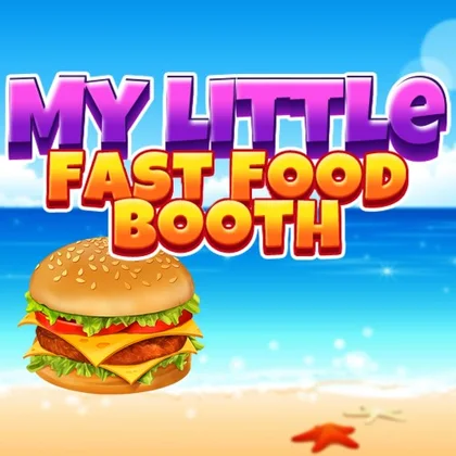 My little fast food booth cover art