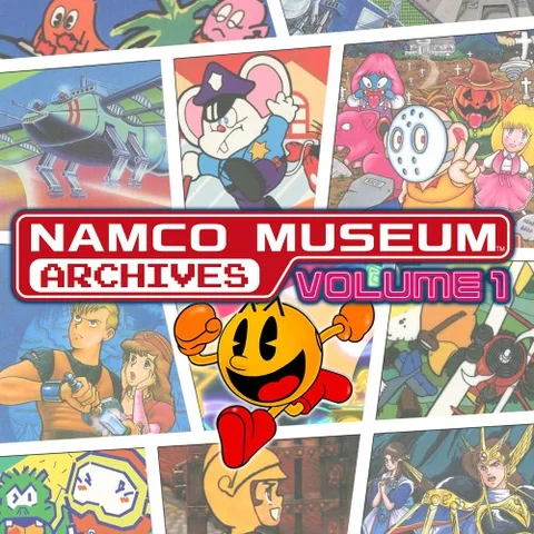 NAMCO MUSEUM ARCHIVES Volume 1 cover art