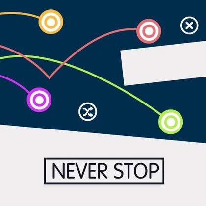 Never Stop cover art