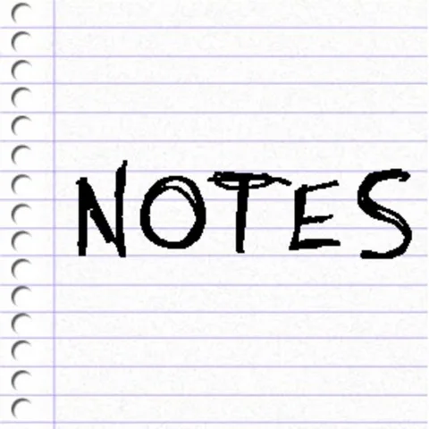 Notes cover art