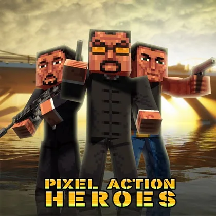 Pixel Action Heroes cover art