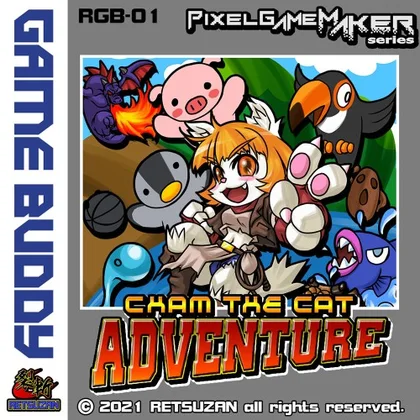 Pixel Game Maker Series CHAM THE CAT ADVENTURE cover art