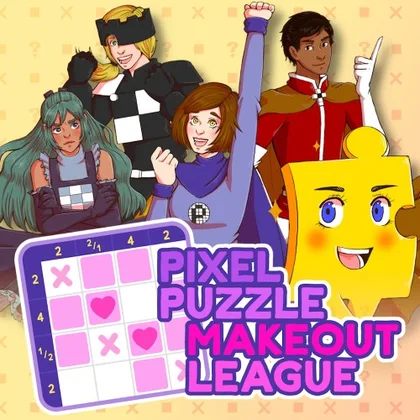 Pixel Puzzle Makeout League cover art