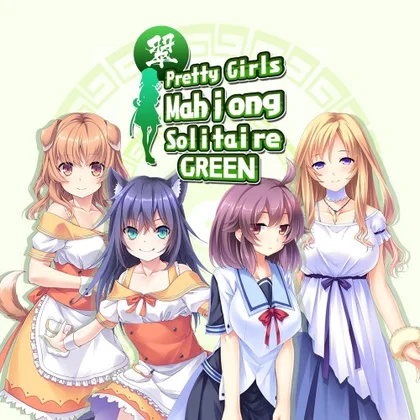 Pretty Girls Mahjong Solitaire - Green cover art