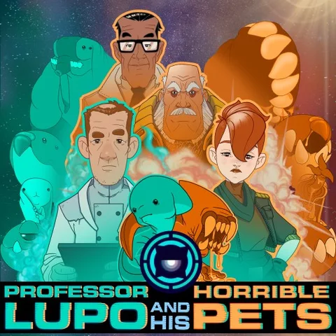Professor Lupo and his Horrible Pets cover art