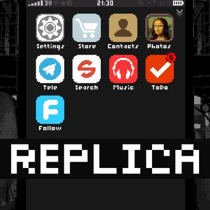 REPLICA cover art
