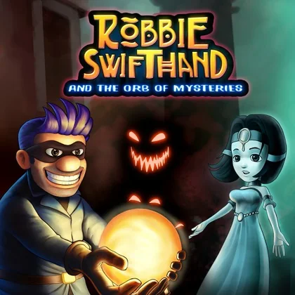 Robbie Swifthand and the Orb of Mysteries cover art
