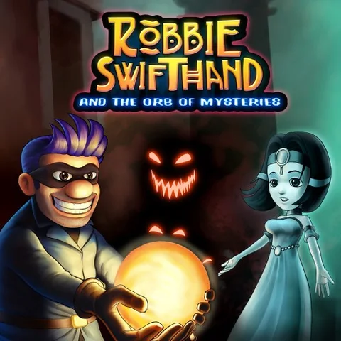 Robbie Swifthand and the Orb of Mysteries cover art