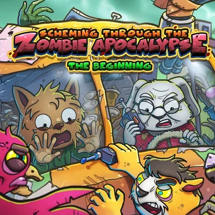 Scheming Through The Zombie Apocalypse: The Beginning cover art