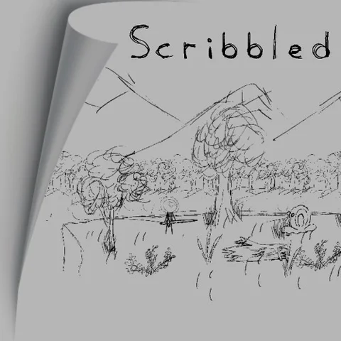 scribbled cover art