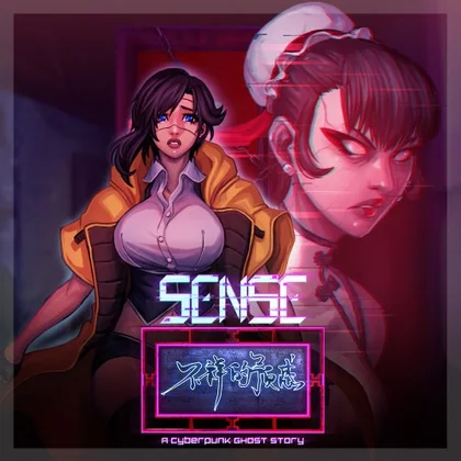 Sense - A Cyberpunk Ghost Story cover art