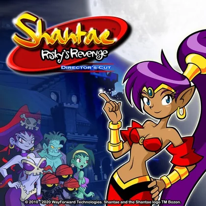 Shantae: Risky's Revenge - Director's Cut cover art
