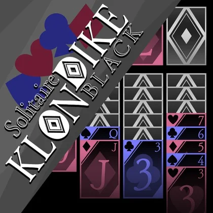 Solitaire Klondike BLACK cover art