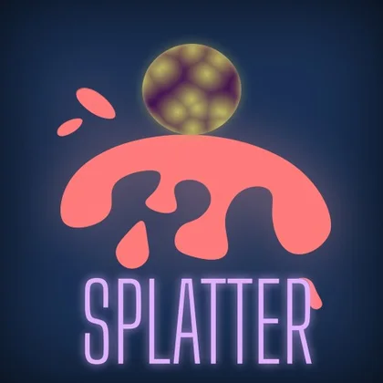 Splatter cover art