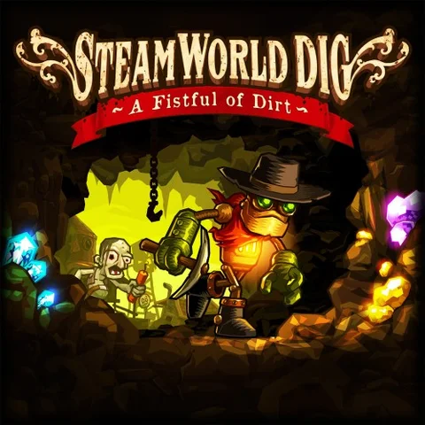 SteamWorld Dig cover art