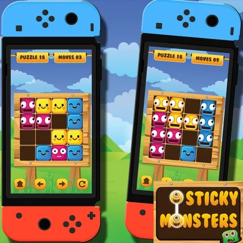 Sticky Monsters cover art