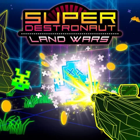 Super Destronaut: Land Wars cover art