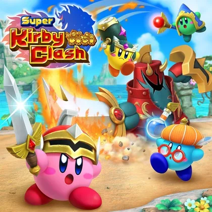 Super Kirby Clash cover art