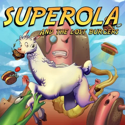 Superola and the Lost Burgers cover art