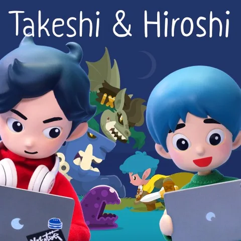 Takeshi and Hiroshi cover art