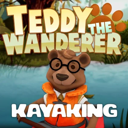 Teddy the Wanderer: Kayaking cover art
