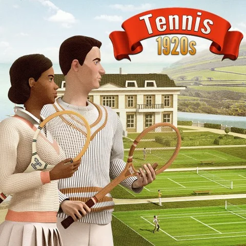 Tennis 1920s cover art