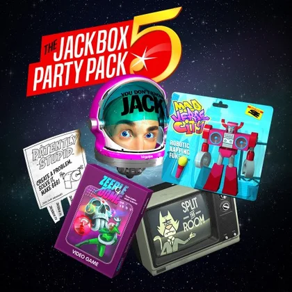 The Jackbox Party Pack 5 cover art