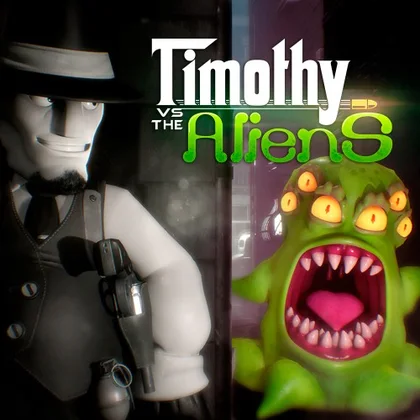 Timothy vs the Aliens cover art