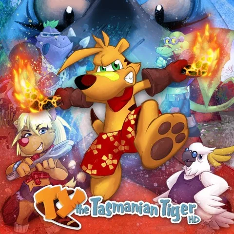 TY the Tasmanian Tiger HD cover art