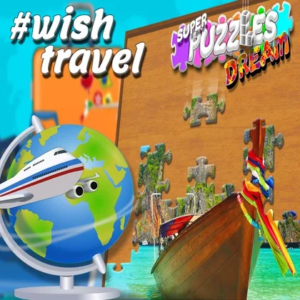 #Wish travel, Super Puzzles Dream cover art