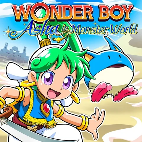 Wonder Boy Asha in Monster World cover art