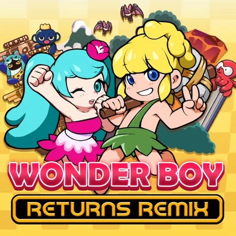WONDER BOY RETURNS REMIX cover art