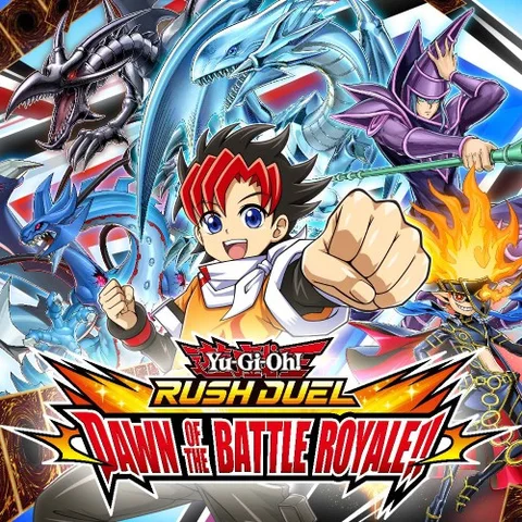 Yu-Gi-Oh! RUSH DUEL: Dawn of the Battle Royale!! cover art