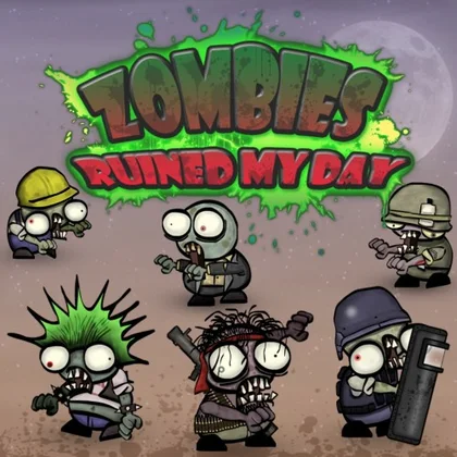 Zombies ruined my day cover art
