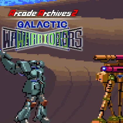Arcade Archives 2 GALACTIC WARRIORS cover art