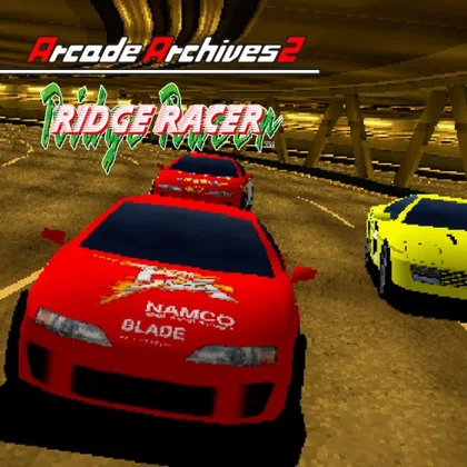 Arcade Archives 2 RIDGE RACER cover art