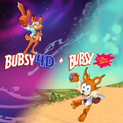 Bubsy 4D + Bubsy in: The Purrfect Collection cover art