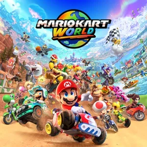 Mario Kart World cover art