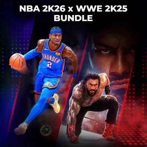 NBA 2K26 x WWE 2K25 Bundle cover art