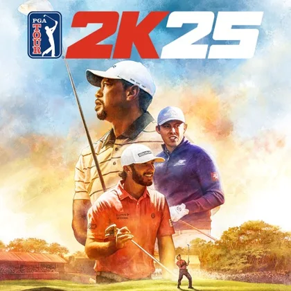 PGA TOUR 2K25 cover art
