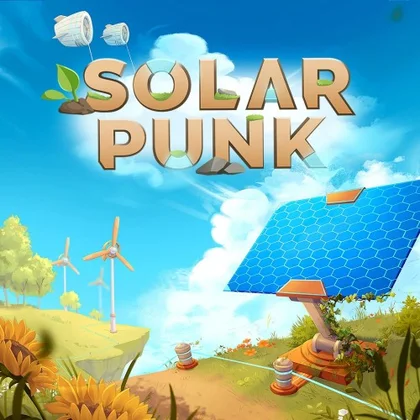 Solarpunk cover art