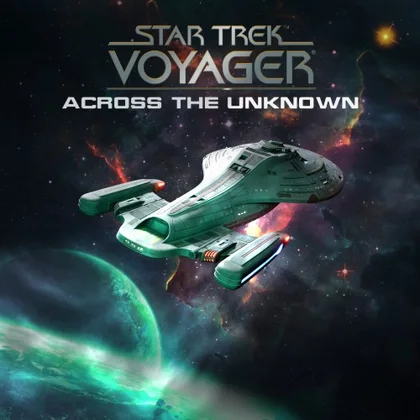 Star Trek: Voyager - Across the Unknown cover art