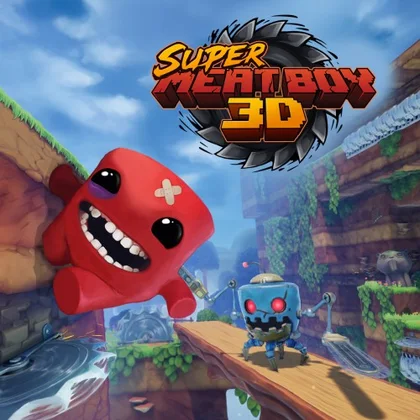 Super Meat Boy 3D cover art