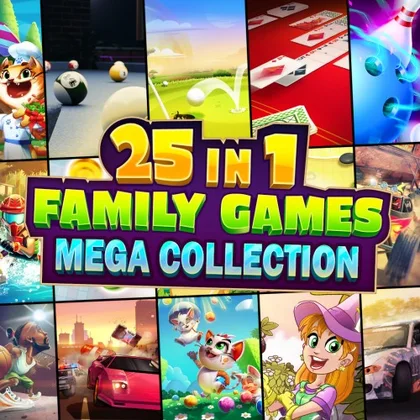 25 in 1 Family Games Mega Collection cover art