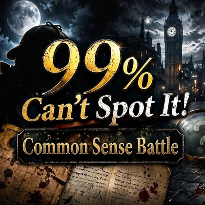 99% Can't Spot It! Common Sense Battle cover art