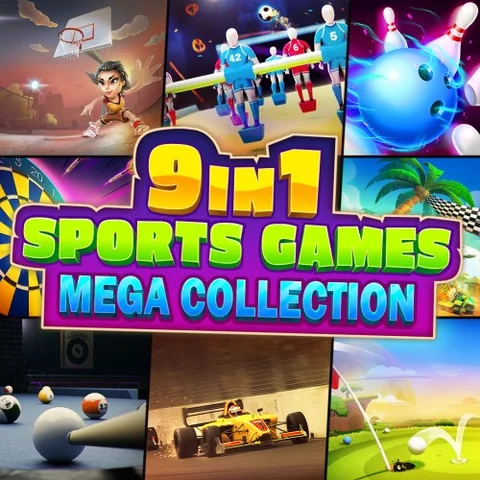 9 in 1 Sports Games Mega Collection cover art