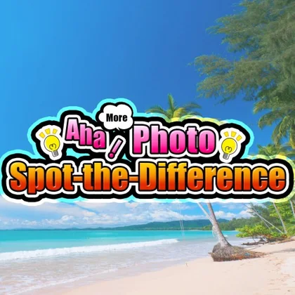 Aha! More Photo Spot-the-Difference cover art