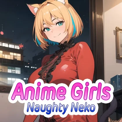 Anime Girls: Naughty Neko cover art